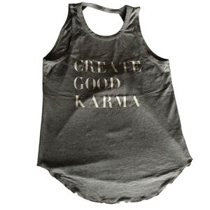 Spiritual Gangster CREATE GOOD KARMA muscle t shirt